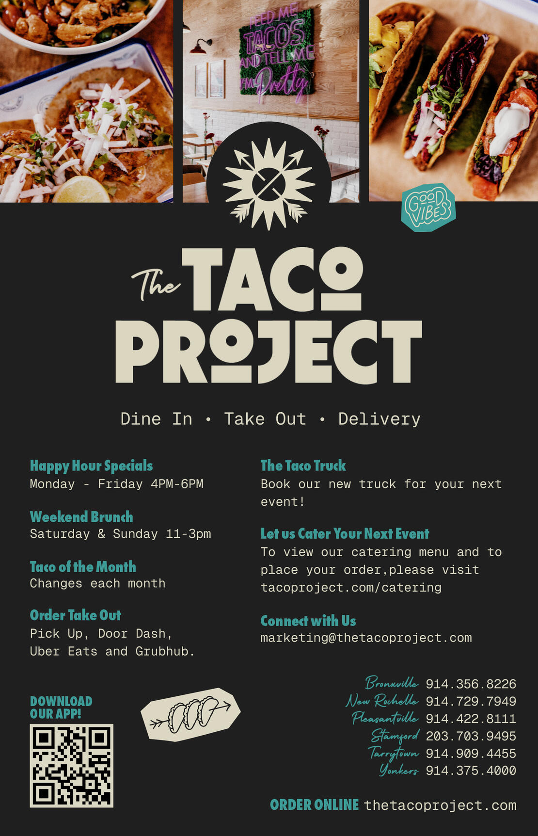 The Taco Project - Mailer Ad